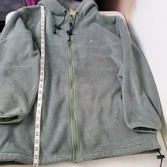 Llbean Hooded Fleece Zip Jacket - Picture 5 of 8